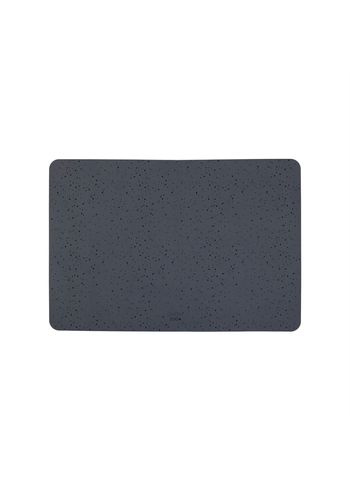 OYOY LIVING - Tapis pour gamelle de chien - Koko Dog Bowl Mat - Black