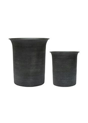 OYOY LIVING - Hrnec - Iri Metal Planter - Stone