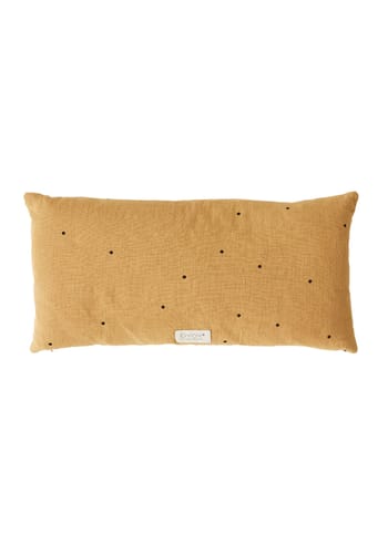 OYOY LIVING - Pillow - Kyoto Dot Cushion Long - 304 Curry
