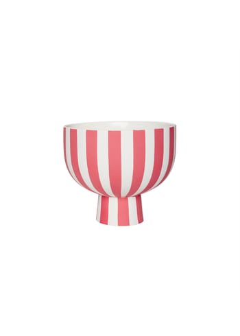 OYOY LIVING - Kippis - Toppu bowl - Cherry red