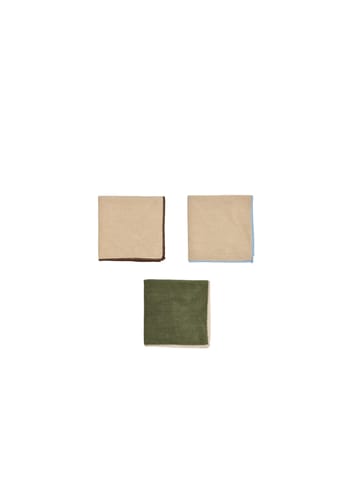 OYOY LIVING - Washandje - Mundus Microfiber Dish Cloth - Camel/Olive