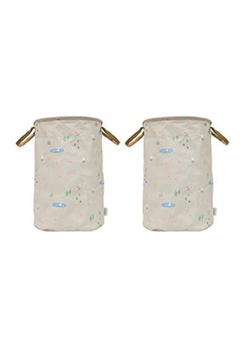 OYOY LIVING - Laundry Basket - Forest Storage - Beige