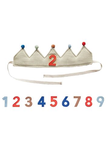 OYOY MINI - Cloche de vélo pour enfants - Magic Birthday Crown - 908 Multi