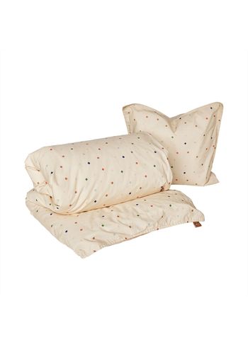 OYOY MINI - Detská posteľná bielizeň - Konfetti Bedding - Junior - 908 Multi