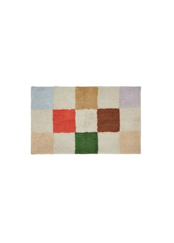 OYOY MINI - Barnens filt - Chess Rug - 908 Multi small