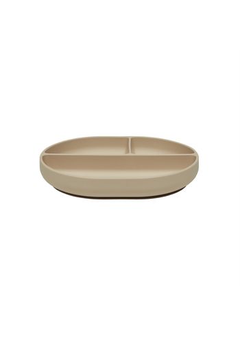 OYOY MINI - Children's plate - Enkei Suction Plate - 103 Beige