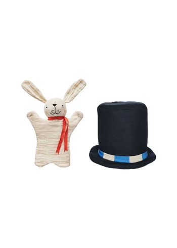 OYOY MINI - Lelut - Magic Hat & Rabbit - 206 Black / White