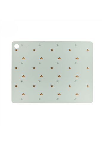 OYOY MINI - - Placemat Billy Dino - 703 Pale Green
