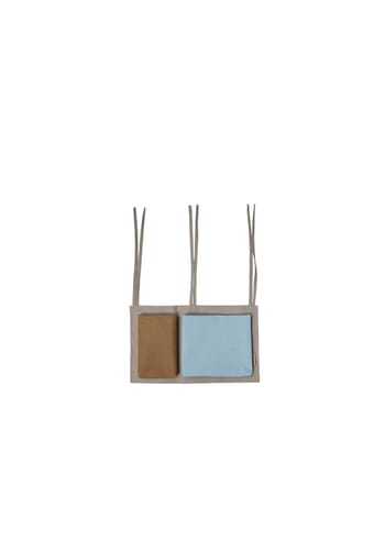 OYOY MINI - Pochettes de lit - Saga Bed Storage - Blue/Clay