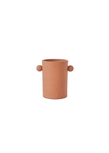 OYOY - Caja para plantas - Inka Planter - Terracotta - Small