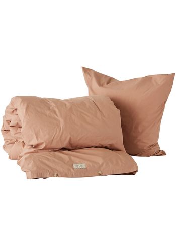 OYOY - Sängkläder - Nuku Bedding - Adult Ekstra - Dark Powder
