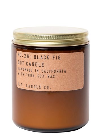 P.F. Candle Co. - Geurkaarsen - Classic Soy Candle - No. 28 Black Fig / standart