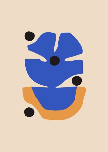 Paper Collective - Poster - Flor Azul - Flor Azul