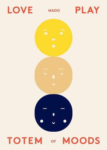Paper Collective - Poster - Posters by All The Way To Paris / Paper Collective - Totem of Moods