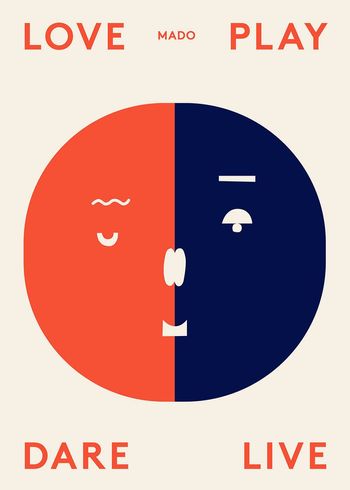 Paper Collective - Póster - Posters by All The Way To Paris / Paper Collective - Two Faces