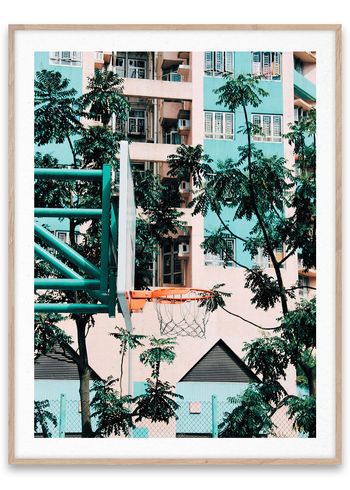 Paper Collective - Cartaz - Posters by Kasper Nyman - Cities of Basketball 01 - Hong Kong