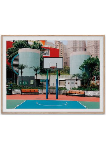 Paper Collective - Póster - Posters by Kasper Nyman - Cities of Basketball 04 - Hong Kong