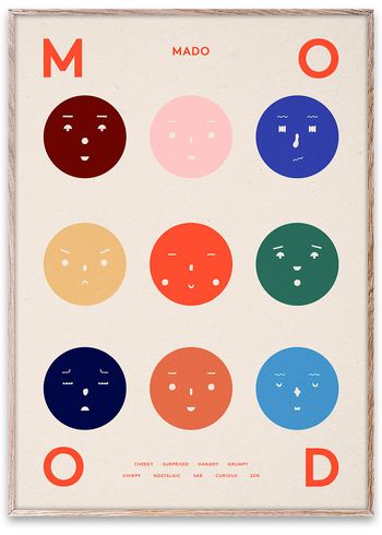 Paper Collective - Poster - Posters by All The Way To Paris / Paper Collective - Nine Moods