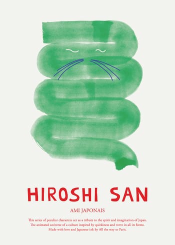 Paper Collective - Poster - San Poster - Hiroshi San