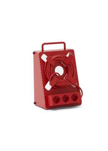 Pedestal - Suporte de cabos - Cable Stand - Fire Red