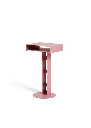 Pedestal - - Sidekick Table - Bubble Gum