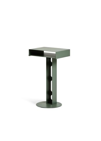Pedestal - Sidebord - Sidekick Table - Mossy Green