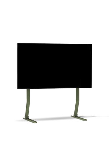 Pedestal - TV-Stander - Bendy Tall Stand - Mossy Green