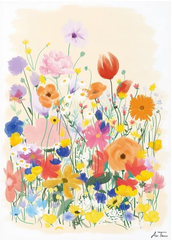 Peléton - Poster - Flower Field No 1 - Flower Field No 1