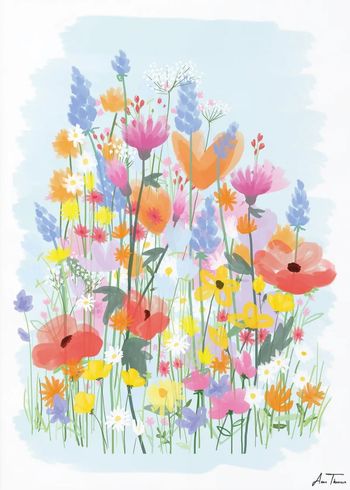 Peléton - Poster - Flower Field No 3 - Flower Field No 3