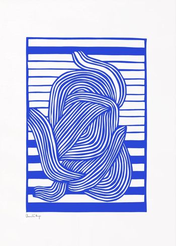 Peléton - Affisch - Papercut 06 - Deep ocean - Deep ocean