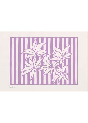 Peléton - Affisch - Papercut 09 - Lilac - Papercut 09 - Lilac