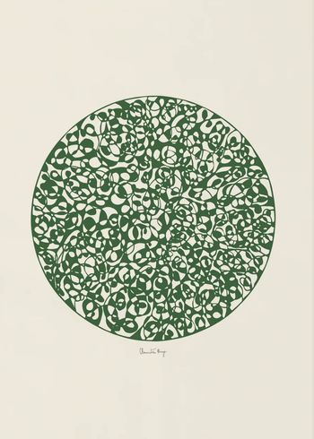 Peléton - Poster - Papercut 10 - Moss Green - Moss Green