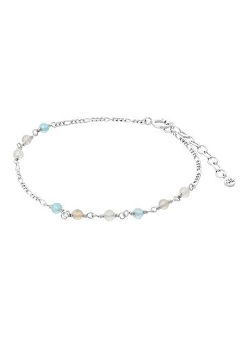 Pernille Corydon - Bracelet - Hellir Ice Bracelet - Silver / Blue / Grey / White