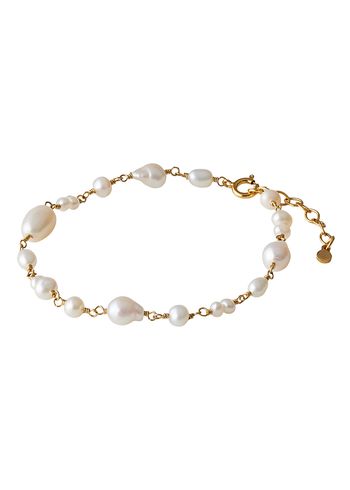 Pernille Corydon - Bracelet - White Dreams Bracelet - Gold