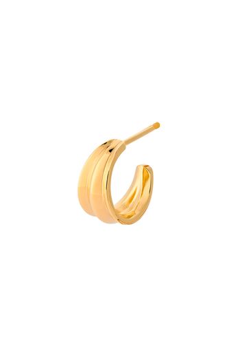 Pernille Corydon - Oorbel - Mini Ocean Shine Earrings - Gold