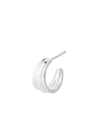 Pernille Corydon - Earring - Mini Ocean Shine Earrings - Silver