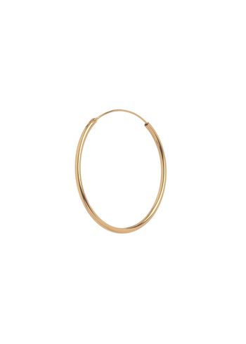 Pernille Corydon - Earring - Mini Plain Hoop - Gold