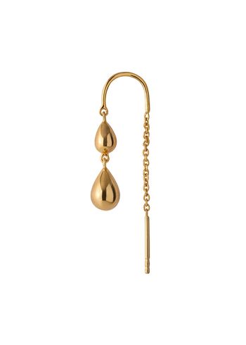 Pernille Corydon - Boucle d'oreille - Rain Earchains - Gold