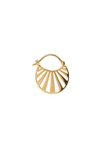 Pernille Corydon - Pendiente - Small Misty Light Earring - Gold Plated