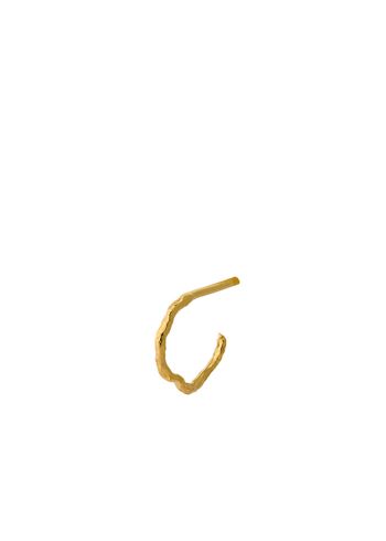 Pernille Corydon - Earring - Twig Hoop - Gold