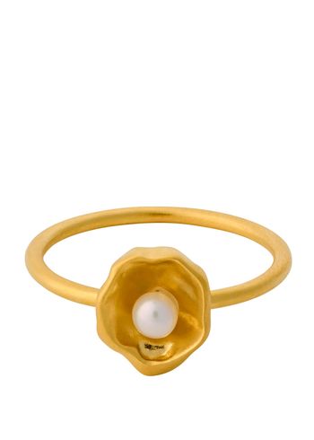 Pernille Corydon - Anillo - Hidden Pearl Ring - Gold