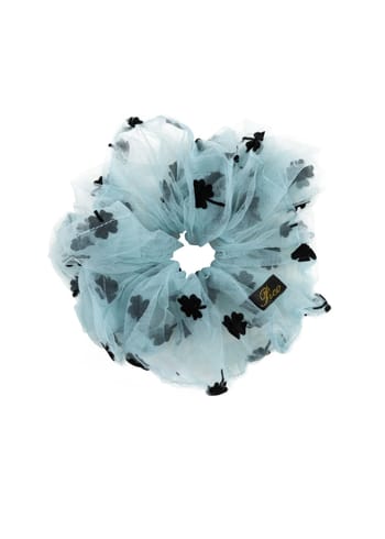 Pico - Hair Ties - Clover Scrunchie - Dusty Blue