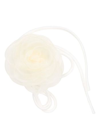 Pico - Collier - Organza Rose String - Ivory