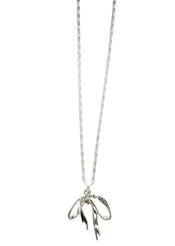 Pico - Halskæde - Ribbon Necklace - Silver