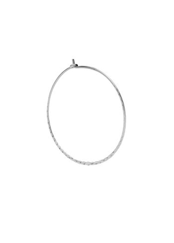 Pico - Earring - Alma Large Hoop - Silver