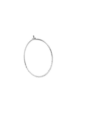 Pico - Džínsy - Alma Medium Hoop - Silver