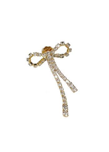 Pico - Earring - Arco Large Crystal Stud - Gold
