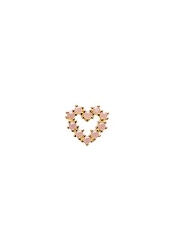 Pico - Earring - Cæur Crystal Stud - Powder