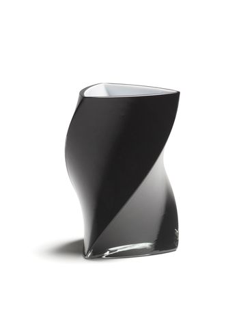 Piet Hein - Maljakko - Twister-vase - TWISTER-vase 16 cm - SORT ( 3 lag glas )