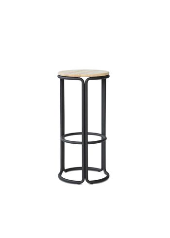 PLEASE WAIT to be SEATED - Bar stool - Hardie Bar Stool / By Philippe Malouin - Natural Ash / Black